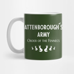 Attenborough’s Army: Order of the Fennecs - Dark Green Mug